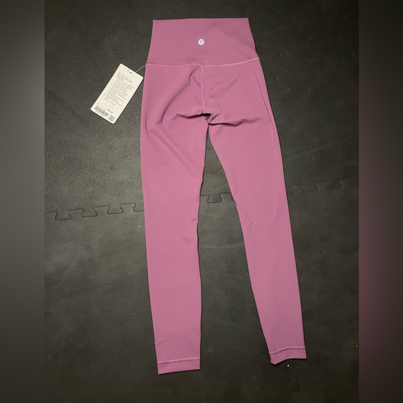 LuluLemon Wunder Train HR Tight 25” - Lilac - Picture 3 of 5